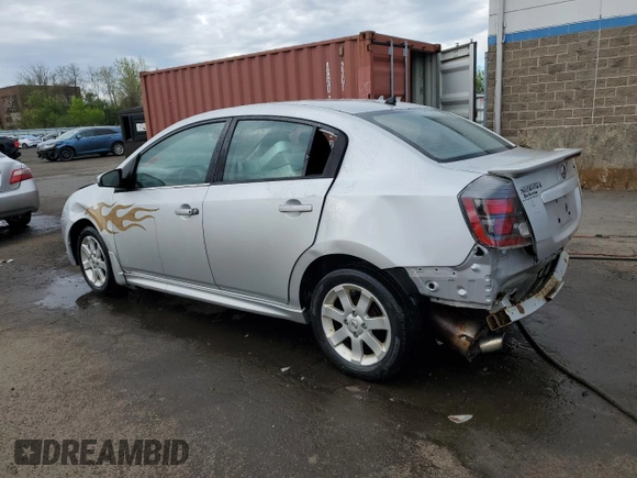 2011 Nissan Sentra 2.0 with VIN 3N1AB6APXBL650539, listed as a Copart auction lot 52760405 with Not Provided miles and Salvage Title. Bid and sale history available at DreamBid. Image 2.