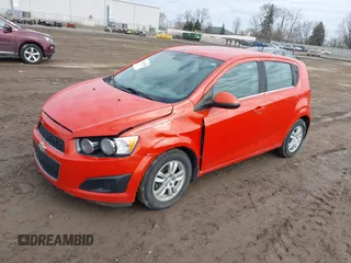 2013 Chevrolet Sonic LT with VIN 1G1JC6SB2D4179193, listed as a IAAI auction lot 41764370 with 201,073 mi miles. Bid and sale history available at carsss.com. Image 2.