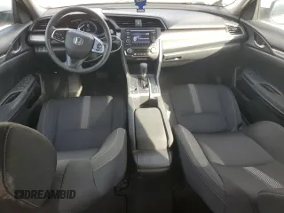 2019 Honda Civic LX with VIN 2HGFC2F61KH602592, listed as a Copart auction lot 49295655 with 96,526 mi miles and Salvage Title. Bid and sale history available at DreamBid. Image 8.