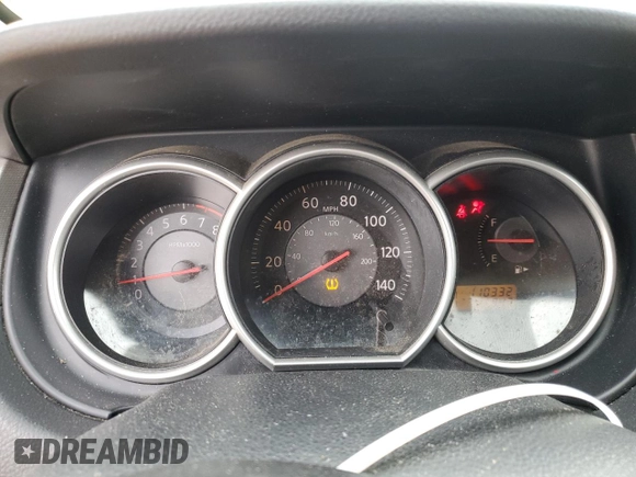 2009 Nissan Versa 1.8 SL with VIN 3N1BC13E99L405497, listed as a Copart auction lot 83811544 with 110,332 mi miles and Salvage Title. Bid and sale history available at carsss.com. Image 9.