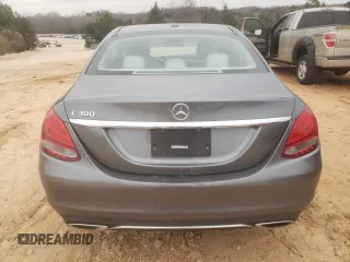 2017 Mercedes-Benz C C 300 with VIN 55SWF4JB8HU200216, listed as a Copart auction lot 41921635 with 55,132 mi miles and Salvage Title. Bid and sale history available at carsss.com. Image 6.