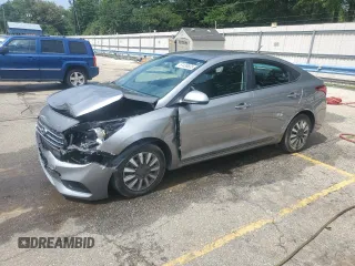 2022 Hyundai Accent SE with VIN 3KPC24A63NE165993, listed as a Copart auction lot 57436685 with 60,158 mi miles and Salvage title. Bid and sale history available at DreamBid. Image 1.
