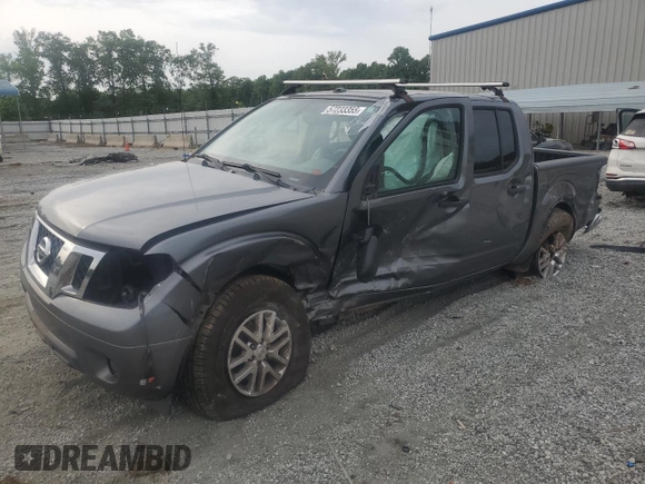 2016 Nissan Frontier SV with VIN 1N6AD0ER1GN904465, listed as a Copart auction lot 57233355 with 167,433 mi miles and Salvage title. Bid and sale history available at DreamBid. Image 1.