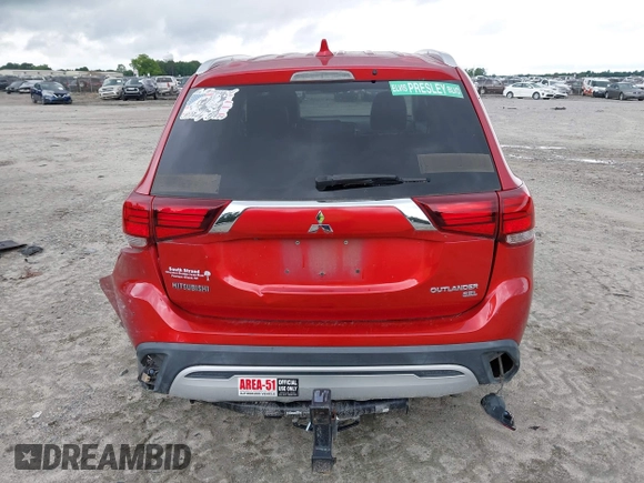 2019 Mitsubishi Outlander SE z VIN JA4AD3A30KZ033978, wystawiony jako IAAI lot #42315448 z przebiegiem 131 906 mil mil oraz . Historia ofert i sprzedaży dostępna na DreamBid. Obrazek 17.