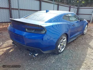 2017 Chevrolet Camaro ZL1 with VIN 1G1FK1R68H0173044, listed as a IAAI auction lot 41875813 with 76,326 mi miles. Bid and sale history available at carsss.com. Image 4.