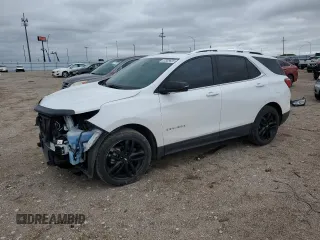 2021 Chevrolet Equinox LT with VIN 3GNAXUEV5ML348727, listed as a Copart auction lot 57305635 with 64,147 mi miles and Salvage title. Bid and sale history available at DreamBid. Image 1.