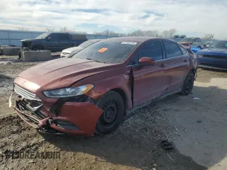 2014 Ford Fusion S with VIN 3FA6P0G77ER349890, listed as a Copart auction lot 42763175 with 226,850 mi miles and Clean Title. Bid and sale history available at carsss.com. Image 1.