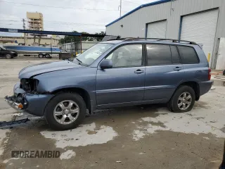2007 Toyota Highlander w/3rd Row with VIN JTEEP21A470222678, listed as a Copart auction lot 61485485 with 145,634 mi miles and Salvage title. Bid and sale history available at DreamBid. Image 1.