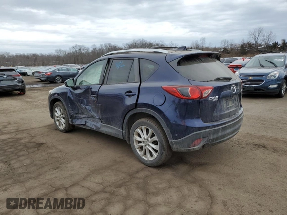 2013 Mazda CX-5 Grand Touring with VIN JM3KE4DE8D0107530, listed as a Copart auction lot 46900225 with 140,386 mi miles and Salvage Title. Bid and sale history available at carsss.com. Image 2.