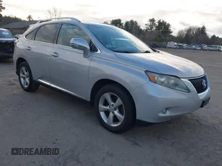 2010 Lexus RX 350 with VIN 2T2BK1BA5AC026031, listed as a IAAI auction lot 41223235 with 218,335 mi miles. Bid and sale history available at carsss.com. Image 1.