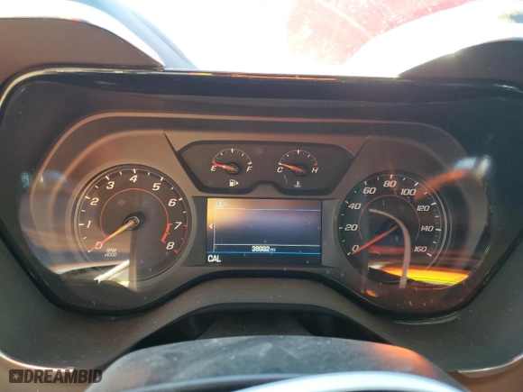 2023 Chevrolet Camaro 1LT with VIN 1G1FB3DS3P0127734, listed as a Copart auction lot 81062014 with 38,992 mi miles and Salvage Title. Bid and sale history available at carsss.com. Image 9.