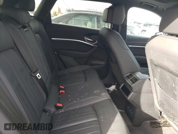 2022 Audi e-tron Premium with VIN WA1AAAGE4NB023103, listed as a Copart auction lot 43551575 with 97,461 mi miles and Salvage Title. Bid and sale history available at DreamBid. Image 11.