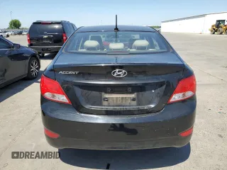 2017 Hyundai Accent SE with VIN KMHCT4AE4HU245762, listed as a Copart auction lot 55412985 with 74,166 mi miles and Salvage Title. Bid and sale history available at carsss.com. Image 6.