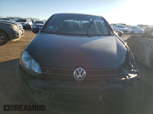 2010 Volkswagen GTI with VIN WVWHV7AJ3AW248245, listed as a Copart auction lot 82257044 with 146,060 mi miles and Salvage Title. Bid and sale history available at carsss.com. Image 5.