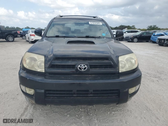 2003 Toyota 4Runner SR5 with VIN JTEZT14R130007309, listed as a Copart auction lot 51032505 with 164,693 mi miles and Clean Title. Bid and sale history available at carsss.com. Image 5.