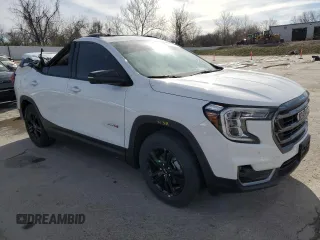 2024 GMC Terrain AT4 with VIN 3GKALYEG2RL196737, listed as a Copart auction lot 50094225 with 18,990 mi miles and Salvage Title. Bid and sale history available at carsss.com. Image 4.