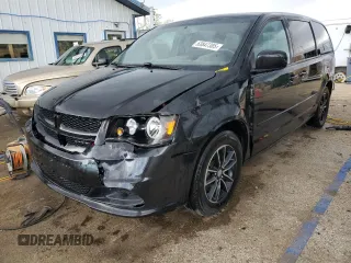 2015 Dodge Grand Caravan American Value with VIN 2C4RDGBG6FR659777, listed as a Copart auction lot 53847385 with 176,802 mi miles and Salvage Title. Bid and sale history available at DreamBid. Image 1.