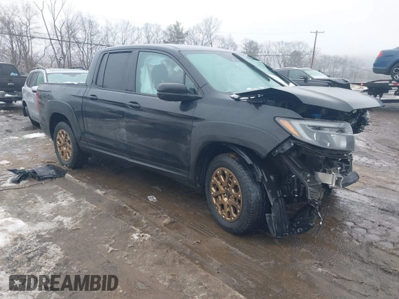 2021 Honda Ridgeline Sport with VIN 5FPYK3F12MB002877, listed as a IAAI auction lot 41576812 with 51,658 mi miles and . Bid and sale history available at DreamBid. Image 1.