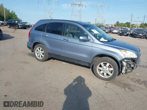 2007 Honda CR-V EX-L with VIN JHLRE48747C118095, listed as a IAAI auction lot 42136953 with 271,328 mi miles and . Bid and sale history available at carsss.com. Image 1.