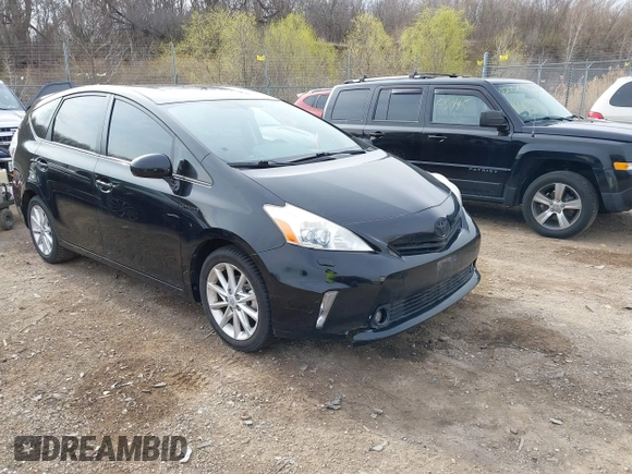 2013 Toyota Prius Two with VIN JTDZN3EU9D3222448, listed as a IAAI auction lot 42068763 with 160,673 mi miles and . Bid and sale history available at carsss.com. Image 1.