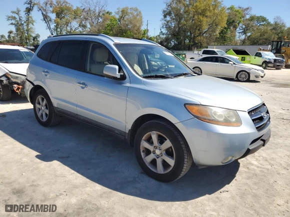 2008 Hyundai Santa Fe SE with VIN 5NMSH13E48H141681, listed as a Copart auction lot 49702075 with 67,678 mi miles and Salvage Title. Bid and sale history available at carsss.com. Image 4.