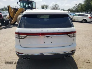 2023 Lincoln Aviator Reserve with VIN 5LM5J7WC9PGL14351, listed as a Copart auction lot 53533333 with 1,347 mi miles and Non repairable. Bid and sale history available at DreamBid. Image 6.