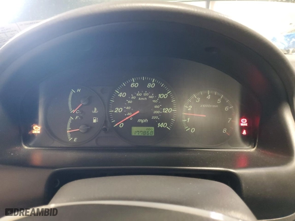 2000 Mazda Protege ES with VIN JM1BJ2216Y0199042, listed as a Copart auction lot 52282505 with 177,868 mi miles and Salvage Title. Bid and sale history available at carsss.com. Image 9.