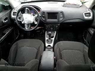 2021 Jeep Compass Sport with VIN 3C4NJDAB8MT554681, listed as a Copart auction lot 50680095 with 19,750 mi miles and Salvage title. Bid and sale history available at DreamBid. Image 8.