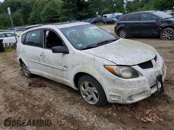 2004 Pontiac Vibe with VIN 5Y2SL62854Z402099, listed as a Copart auction lot 66095794 with 0 mi miles and Non Repairable. Bid and sale history available at carsss.com. Image 4.