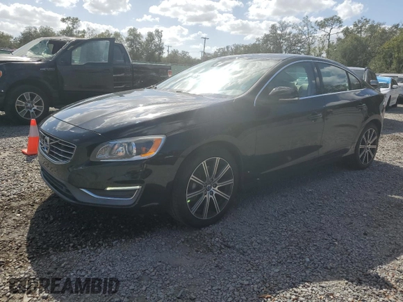 2017 Volvo S60 Inscription Platinum with VIN LYV402TM0HB154461, listed as a Copart auction lot 78842714 with 74,947 mi miles and Salvage Title. Bid and sale history available at carsss.com. Image 1.