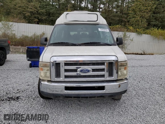 2011 Ford Econoline Cargo Commercial with VIN 1FTNS2EW5BDA67214, listed as a Copart auction lot 79459294 with 385,525 mi miles and Salvage Title. Bid and sale history available at DreamBid. Image 5.