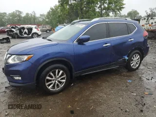 2017 Nissan Rogue SV with VIN 5N1AT2MV2HC829560, listed as a Copart auction lot 58667495 with 113,203 mi miles and Salvage title. Bid and sale history available at DreamBid. Image 1.