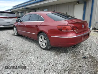 2013 Volkswagen CC Sport with VIN WVWBN7AN9DE549265, listed as a Copart auction lot 61805604 with 185,247 mi miles and Salvage Title. Bid and sale history available at carsss.com. Image 2.