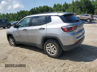 2018 Jeep Compass Sport z VIN 3C4NJDAB7JT484490, wystawiony jako Copart lot #59947885 z przebiegiem 118 363 mil mil oraz Szkoda całkowita • Salvage title. Historia ofert i sprzedaży dostępna na DreamBid. Obrazek 2.