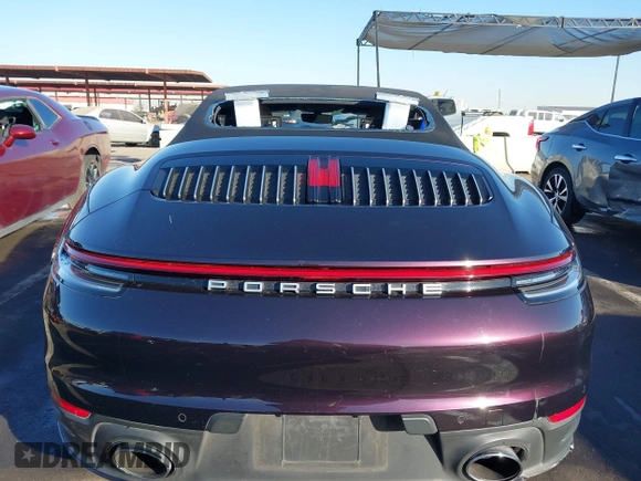 2021 Porsche 911 Carrera S with VIN WP0CB2A96MS249008, listed as a IAAI auction lot 41098590 with 13,304 mi miles. Bid and sale history available at carsss.com. Image 16.