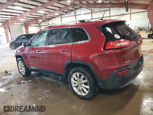 2014 Jeep Cherokee Limited z VIN 1C4PJMDB0EW242953, wystawiony jako Copart lot #47813875 z przebiegiem 159 424 mil mil oraz Czysty tytuł • Clean title. Historia ofert i sprzedaży dostępna na DreamBid. Obrazek 2.
