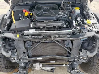 2021 Jeep Wrangler Unlimited Rubicon с VIN 1C4HJXFN9MW792972, выставлен на аукционе Copart как лот 53322835 с пробегом 32 203 миль миль и Списание • Salvage title. История ставок и продаж доступна на DreamBid. Изображение 12.