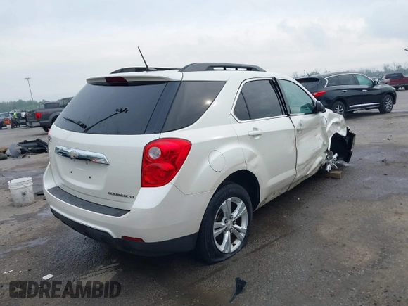 2014 Chevrolet Equinox LT with VIN 1GNALCEK8EZ129945, listed as a IAAI auction lot 41844305 with 35,465 mi miles. Bid and sale history available at carsss.com. Image 4.
