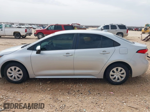 2020 Toyota Corolla L with VIN 5YFDPRAE3LP004632, listed as a IAAI auction lot 41741124 with 46,887 mi miles. Bid and sale history available at carsss.com. Image 14.