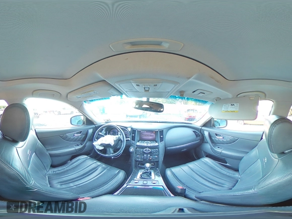 2012 Infiniti FX with VIN JN8AS1MU7CM120767, listed as a Copart auction lot 70097224 with 161,544 mi miles and Salvage Title. Bid and sale history available at DreamBid. Image 13.