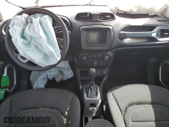 2020 Jeep Renegade Latitude with VIN ZACNJABBXLPM04037, listed as a Copart auction lot 56849225 with 30,738 mi miles and Salvage title. Bid and sale history available at DreamBid. Image 8.