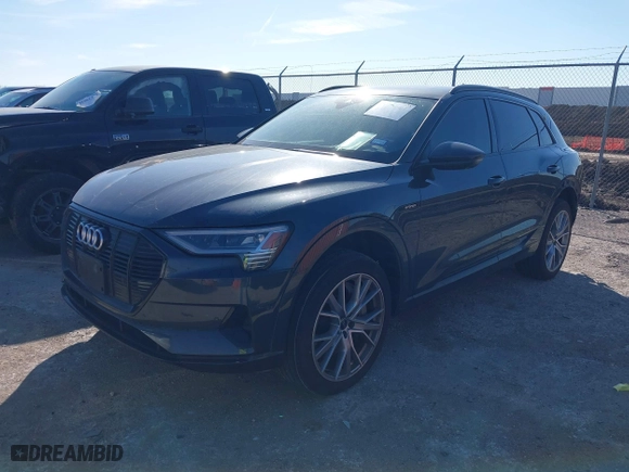2021 Audi e-tron Chronos with VIN WA1VABGE1MB020908, listed as a IAAI auction lot 41576501 with 75,059 mi miles. Bid and sale history available at carsss.com. Image 19.