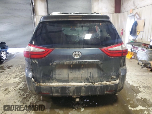 2015 Toyota Sienna Ltd with VIN 5TDDK3DC3FS105560, listed as a Copart auction lot 44848245 with 118,518 mi miles and Salvage Title. Bid and sale history available at carsss.com. Image 6.