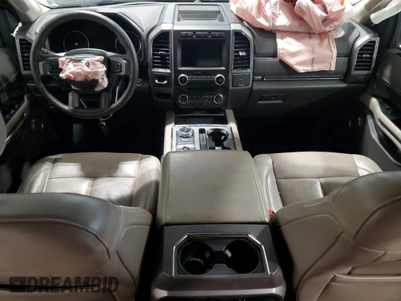 2018 Ford Expedition Max XLT with VIN 1FMJK1JT7JEA45739, listed as a Copart auction lot 58240025 with Not provided miles and Salvage title. Bid and sale history available at DreamBid. Image 8.