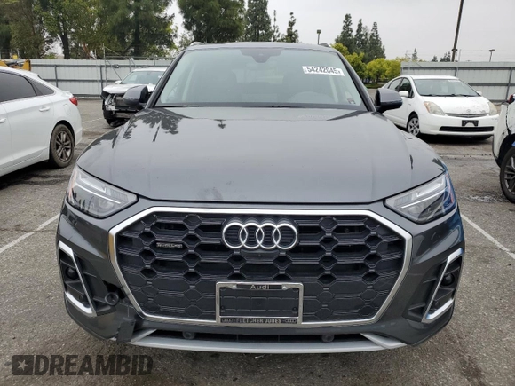 2023 Audi Q5 S line Premium Plus с VIN WA1EAAFYXP2146467, выставлен на аукционе Copart как лот 54242045 с пробегом Не указан миль и Списание • Salvage title. История ставок и продаж доступна на DreamBid. Изображение 5.