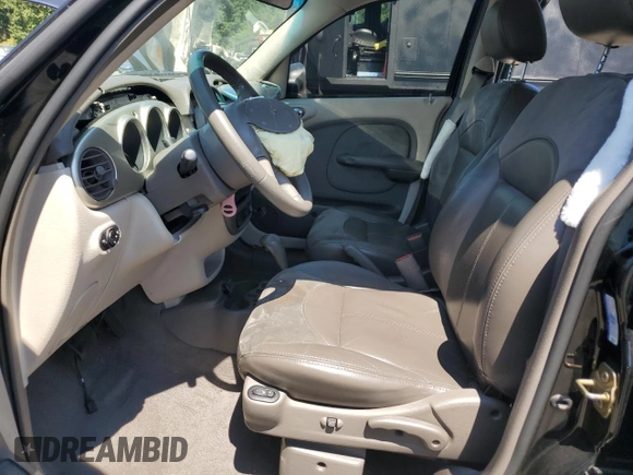 2002 Chrysler PT Cruiser Limited with VIN 3C8FY68BX2T211173, listed as a Copart auction lot 65964855 with 77,223 mi miles and Salvage title. Bid and sale history available at DreamBid. Image 7.