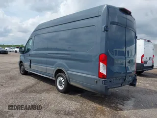 2020 Ford Transit Cargo with VIN 1FTBR3X83LKA48242, listed as a IAAI auction lot 42083835 with 74,963 mi miles. Bid and sale history available at carsss.com. Image 3.