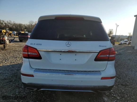 2018 Mercedes-Benz GLS with VIN 4JGDF6EE4JB170113, listed as a Copart auction lot 83087384 with 70,755 mi miles and Salvage Title. Bid and sale history available at carsss.com. Image 6.