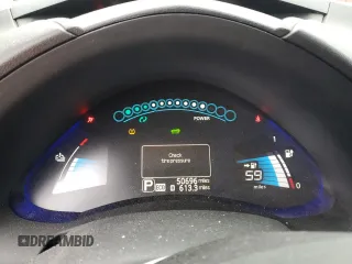 2016 Nissan LEAF S with VIN 1N4BZ0CP8GC308362, listed as a Copart auction lot 70744973 with 50,696 mi miles. Bid and sale history available at carsss.com. Image 9.