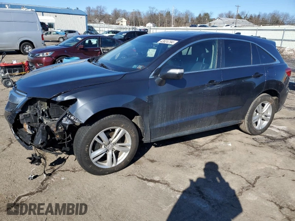 2015 Acura RDX Tech Pkg with VIN 5J8TB4H56FL006697, listed as a Copart auction lot 43624794 with 118,445 mi miles. Bid and sale history available at carsss.com. Image 1.